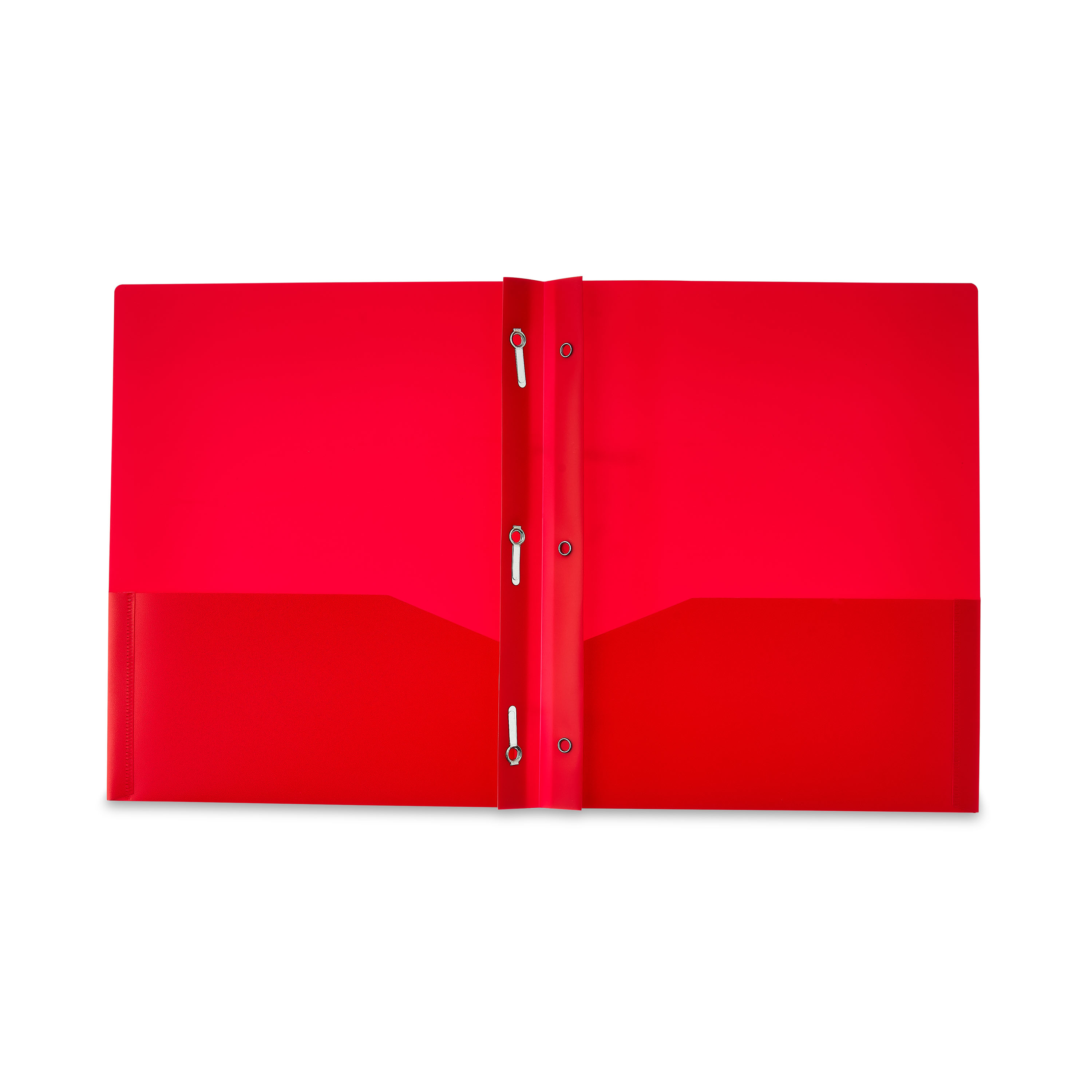 Buy Pen+Gear Poly 2Pocket Folder with 3Prongs,Assorted Colors,50 Pack