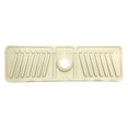 thumbnail image 1 of Protector contra salpicaduras para fregadero de cocina Wamans, almohadilla de drenaje de silicona con pendiente elevada de 5°, tapete para grifo con dispensador de jabón y soporte para esponja,, 1 of 4