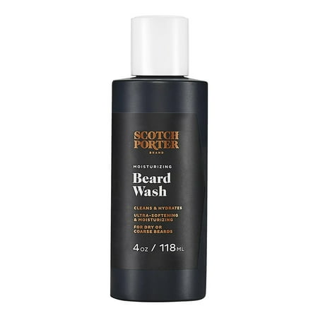 Scotch Porter Moisturizing Beard Wash, 4 Oz, 3 Pack