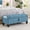 Light Blue, variant on S-HOME Ottoman with Storage, Storage Ottoman Bench with Safety Hinge 350 lbs Weight, Upholstered Entryway Bench with Seating