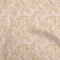 thumbnail image 1 of oneOone Polyester Spandex Peach Fabric Asian Baroque Craft Projects Decor Fabric Printed By The Yard 56 Inch Wide, 1 of 4