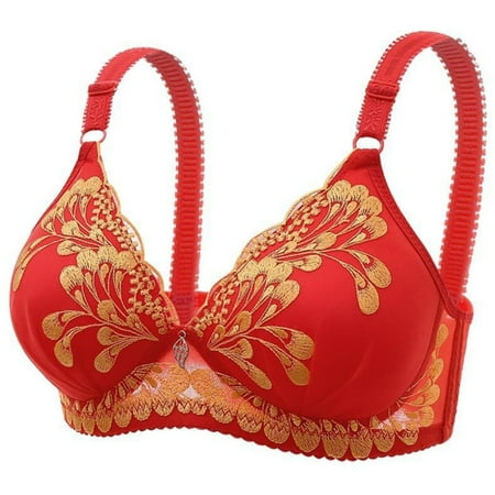 Njagoc3 Push Up Plunge Bra Wireless No Underwire Sexy Lift Comfort Bras for Womens 2025