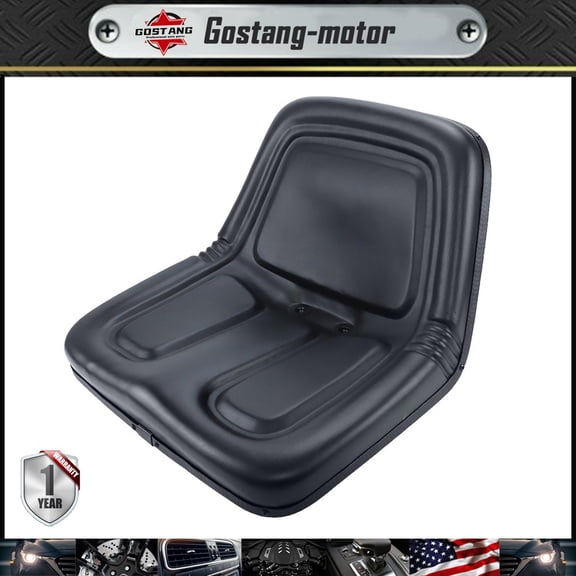 New Universal Lawn Mower High-Back Seat TM333BL US