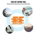 thumbnail image 5 of KAKOWELY Fish Net Repair Tool 12PCS Repair Needle Plastic Sewing Accessories Knitting Tool Fishing Net Shuttle5.12"X1.46"X0.08", 5 of 5