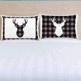 thumbnail image 2 of Christmas Pillow Case Set - Set of 2 Pillow Cases (Reindeer Gray), 2 of 3