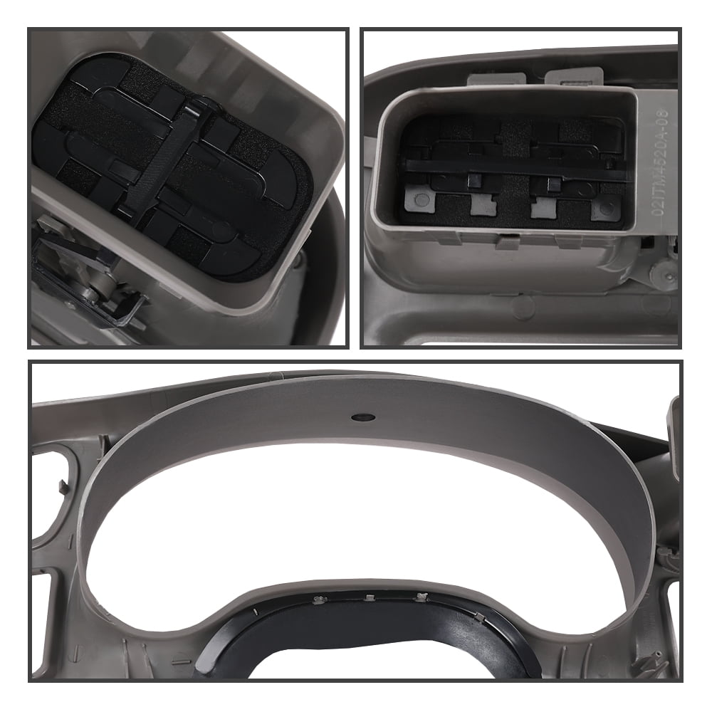 PIT66 Dash Board Bezel Replace Gray Fit for Blazer Jimmy Sonoma S10 Bravada 1998-2004