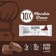 thumbnail image 3 of Barra de proteína Genius Gourmet, Chocolate Dream, refrigerio cetogénico, bajo en carbohidratos, bajo en azúcar y sin gluten, refrigerios de proteína para adultos, 10 g de proteína de suero por barra, 3 of 5