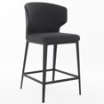 thumbnail image 1 of Cabo Contract Grade Upholstered Wingback Bar Stool (26-inch/ 29-inch), 1 of 5