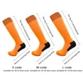 thumbnail image 4 of 2 Pairs Adults Kids Soccer Socks, Youth Knee Socks, Unisex Anti-slip Breathable Toddler Knee Socks, Towel Bottom Football Socks Soccer Socks for Kids Youth Adult (2 Pairs), 4 of 8