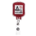 thumbnail image 1 of Multi-function Badge Holder Badge Clip Portable Badge Clip Cartoon ID Card Holder for Nurse, 1 of 9