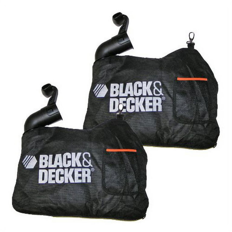Black and Decker Blower/Vacuum Replacement 2 Pack Leaf Bag # 90560020-2PK