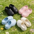 thumbnail image 3 of Slip Resistant Shoes for Kitchen/Chef/Garden/Nurse Anti Slip Work Shoes for Men & Women Durable & Comfortable Black Clogs for Professional Safety, 3 of 9