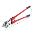 thumbnail image 3 of 900 Mm (36 Inch) Bolt Cutter With Carbon Steel Blades And Workshop Hardened Cutting Edge, 3 of 4