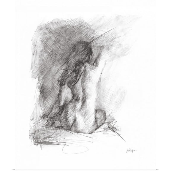 Great BIG Canvas | Rolled Ethan Harper Poster Print entitled Life Drawing II
