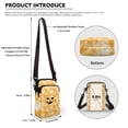 thumbnail image 6 of HELLHERO Salamander Strawberry Pattern 2 Layers Travel Crossbody Purse, Unique Gift Polyester for Outdoor Travel, 6 of 7