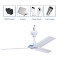 thumbnail image 6 of Zorvai 19.6inch Outdoor Ceiling Fan USB MiniHang1ngCeiling Fan for Camping and Travel Tent Fan 5V 6W Quiet Operate, 6 of 8