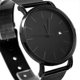 thumbnail image 4 of Reloj Análogo para Hombre con Ventana para Fechador Correa de Cuero Genérico NERO, 4 of 7