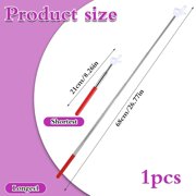 GJX Telescopic Teacher Pointer Extendable Pointer Stick,Red|For Classroom,Retractable Hand Pointer,Finger Pointer Stick,Mini Classroom Pointer,For Elementary School,Kindergarten