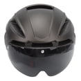 thumbnail image 1 of Casco de bicicleta Bling Bling con luz trasera recargable por USB CJD XXL, 1 of 12