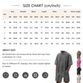 thumbnail image 3 of Zimjoy Men's Two Piece Summer Set Vintage Acid Wash Cotton Short Set Crew Neck Half Sleeve T-Shirts and Baggy Shorts Black S, 3 of 7