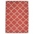 thumbnail image 5 of Rugsotic Carpets Hand Tufted Wool Eco-Friendly Area Rugs - 8'x10', Rectangle, Red White, Modern Contemporary Design, High Pile Handmade Anti Skid Rugs for Living Room, Bed Room (K00555), 5 of 6