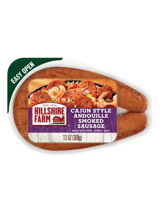 Andouille sausage in Sausages