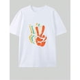 thumbnail image 2 of Pure Cotton T-Shirt)    Men's Summer Round Neck Short Sleeved Casual Pure Cotton, 2 of 2