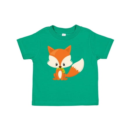 

Inktastic Cute Fox Little Fox Baby Fox Fox with Scarf Gift Baby Boy or Baby Girl T-Shirt