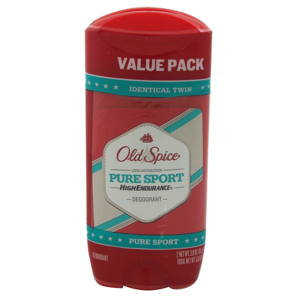 Endurance Pure Sport Deodorant Twin Pack by Old Spice for Unisex 2 x
