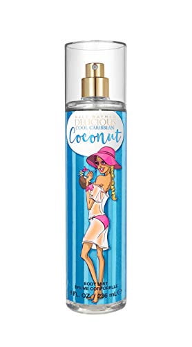 Gale Hayman Delicious Cool Caribbean Coconut Body Spray for Women, 8 fl oz
