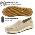 thumbnail image 5 of BERANMEY Mens Mesh Casual Sneakers Shoes Lightweight Slip on Walking Shoes Loafers for Men with Arch Support Comfort Wide Width Loafers, 5 of 9
