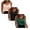 Black & Beige & Green, variant on 3 Pack Basic Tank Tops for Women Cropped Casual Solid Summer Tank Tops Spaghetti Strap Fitted U Neck Sleeveless Shirts Camisole Vest Ladies Tank Top Undershirts