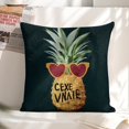 thumbnail image 5 of pineapple sunglasses heart linen throw pillowcase decoration pillowcase gifting preferred 20x20 inch cushion cover 2 sets sofa pillowcase sofa bedroom living room car, 5 of 7
