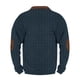 thumbnail image 4 of Blusas y camisas de manga larga con cuello redondo Sudadera con capucha de cuello redondo para hombre Jersey estampado Blusa de poliéster de manga larga para hombre, 4 of 4