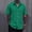 Army Green, variant on VgaVtl Summer Mens Turn Down Collar Shirts Beach Short Sleeve Mens Tops Leisure Vacation Button Plain