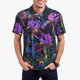 thumbnail image 1 of Balery Starry Night Iris Field Camisa Polo de Hombre con Estampado, de Manga Corta y Tejido Medio, Camisa Tipo Golf Polo-Medium, 1 of 6