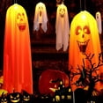 thumbnail image 4 of Luz LED de fantasma de terror para decoración de Halloween, cadena de luz intermitente de grito para fiesta en casa, patio, decoración interior al aire libre, 4 of 4