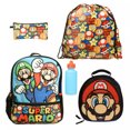 thumbnail image 3 of Nintendo Super Mario 5-Piece Backpack & Lunch Bag Set, 3 of 4
