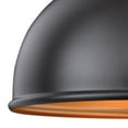 thumbnail image 2 of Barn Dome Ceiling Light - Bronze Gold Flush Mount Outdoor Light Fixture, 2 of 3