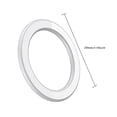 thumbnail image 3 of Titular De Anillo Soporte de teléfono móvil de pared magnética Soporte de teléfono de coche ultrafino para iPhone (blanco), 3 of 5