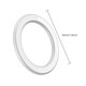 thumbnail image 3 of Soporte de teléfono móvil de pared magnética Soporte de teléfono de coche ultrafino para iPhone (blanco) Likrtyny  Para estrenar, 3 of 3