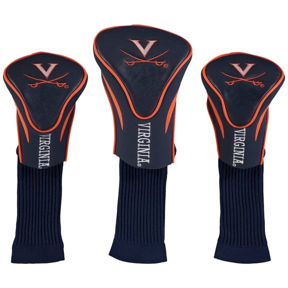 Virginia Cavaliers 3-Pack Contour Golf Club Head Covers