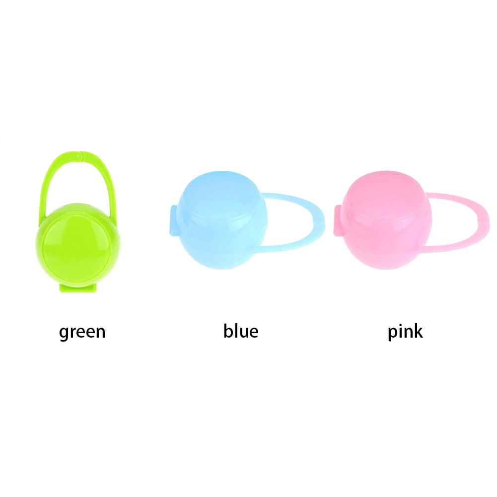 Durable Baby Mam Soother Pacifier Dummy Travel Storage Box Case Holder 12*6cm 