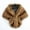 Brown, variant on Mnyycxen Womens Faux Fur Classic Collar Shawl Faux Fur Scarf Wrap Evening Shawl for Coat for Winter Coat