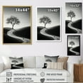 thumbnail image 4 of Designart "Minimalism Photography: Moons Melody" Minimalism Floater Framed Canvas Prints, 4 of 5