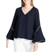 Plus Bell Sleeve Blouse