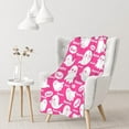 thumbnail image 3 of Personlized Pink Ghosts Halloween Blanket Gifts for Girls Women Kids Fleece Lightweight Throws Blanket Spooky for Boys Soft Flannel Blankets Decorations-40 x50, 3 of 6