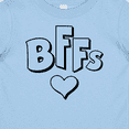 thumbnail image 4 of Inktastic BFFs- best friends forever heart Boys or Girls Baby T-Shirt, 4 of 5
