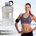 thumbnail image 4 of Fitness al aire libre Deporte Gran capacidad Hervidor de agua 2.2L Shaker Botella con asa Ehuebsd Para estrenar, 4 of 6