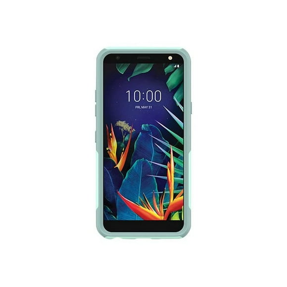 OtterBox Commuter Series Lite - Back cover for cell phone - polycarbonate, synthetic rubber - ocean way blue - for LG K40